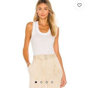 Free People U shape tank top.